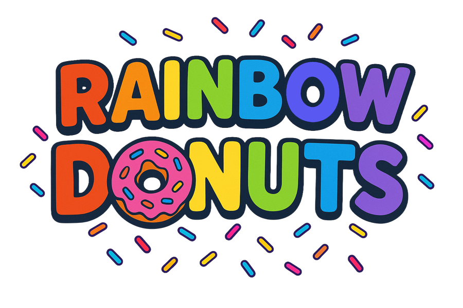 Rainbow Donuts